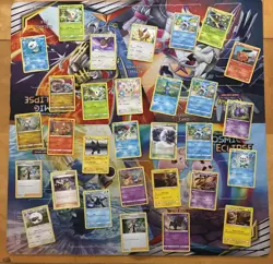 Pokemon Card Lot Holo Promo Cards Fire Eevee Charizard Magikarp 45 Cards - Image 1