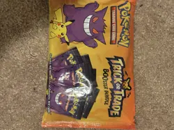 Nintendo Pokemon TCG BOOster Trick Or Trade Trading Card Game - 120 Cards 820650850783 - Image 1