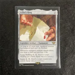 MTG Bilbo's Ring Rare Legendary Artifact Equipment 0298 English - Image 1