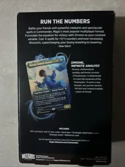 MTG Secret of Strixhaven Quandrix Unlimited Commander Deck Factory Sealed New - Image 3