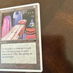 MTG LP ASHNOD'S ALTAR Chronicles Vintage 1995 Commander EDH Artifact Legacy - Image 5