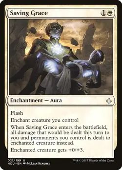 Saving Grace Foil Hour of Devastation 21 NM MTG - Image 1