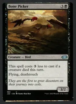 ***Bone Picker Miscut*** MTG Jumpstart Magic Kid Icarus - Image 1