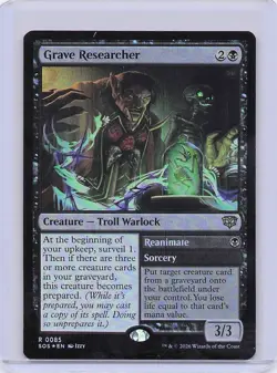 Grave Researcher Secrets of Strixhaven Foil R0085 - Image 1