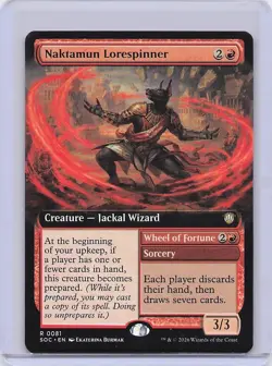 Naktamun Lorespinner (Extended Art) Commander: Secrets of Strixhaven Regular - Image 1