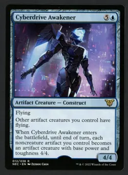 ***Cyberdrive Awakener No Stamp Misprint*** MTG Commander Magic Kid Icarus - Image 1