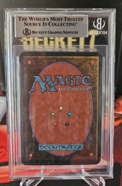 Alpha - Red Elemental Blast - MTG - BGS 9 Mint - B+ - Image 3