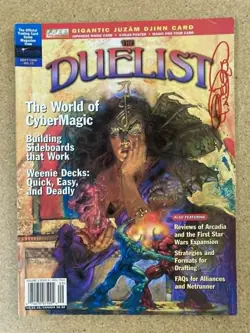 ***Signed Terese Nielsen The Duelist Issue 4 Volume 3*** MTG Force of Will - Image 1