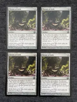 4x Throne of Geth Scars of Mirrodin NM Magic MTG - Image 1