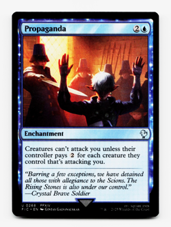 Propaganda [Commander: Final Fantasy] MTG Magic - NM/M 💧 - Image 1