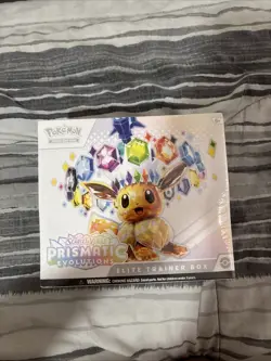 Pokemon TCG Scarlet Violet Prismatic Evolutions ETB Elite Trainer Box New Sealed - Image 1