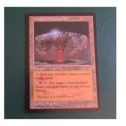 Wizards of the Coast Volrath's Stronghold MTG Legendary Land 1998 Kev Walker - Image 1