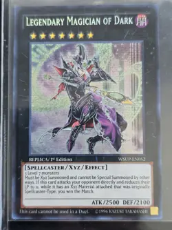 Yu-Gi-Oh! Legendary Magician of Dark Replica 1st Ed WSUP-EN052 - Image 1