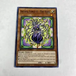 Yugioh Arcana Force 0 The Fool SGX4-ENb02 Speed Duel Midterm Destruction - Image 1