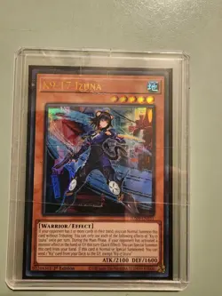 Yu-Gi-Oh! TCG - Izuna K9-17 - Ultra Rare (JUSH-EN031) - Image 1