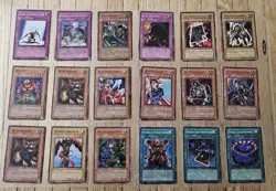 Yu-Gi-Oh First Edition Vintage Card Lot Over 220 Cards MRD PSV SDY Old Sets - Image 3