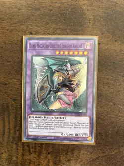 YUGIOH - DARK MAGICIAN GIRL THE DRAGON KNIGHT - ULTRA - DLCS - PURPLE - 1ST ALT - Image 1