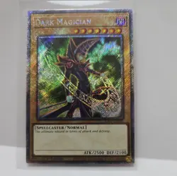 YU-GI-OH TCG DARK MAGICIAN ALTERNATE ART PLATINUM SECRET RARE RA04-EN106 NM/M - Image 1