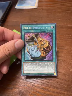 Yu-Gi-Oh! Pot Of Prosperity RA01 -EN066 1st Edition Prismatic Secret Rare NM - Image 4