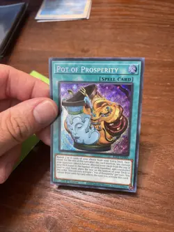 Yu-Gi-Oh! Pot Of Prosperity RA01 -EN066 1st Edition Prismatic Secret Rare NM - Image 5