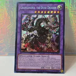 Yu-Gi-Oh Granguignol the Dusk Dragon BLTR-EN087 1st ED Secret Rare NM/M GEM - Image 1