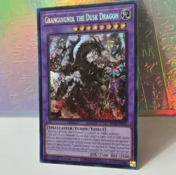 Yu-Gi-Oh Granguignol the Dusk Dragon BLTR-EN087 1st ED Secret Rare NM/M GEM - Image 2