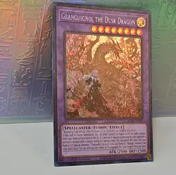 Yu-Gi-Oh Granguignol the Dusk Dragon BLTR-EN087 1st ED Secret Rare NM/M GEM - Image 3