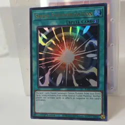 Yu-Gi-Oh! Super Polymerization RA03-EN053 Ultra Rare NM/M GEM HOLO - Image 1