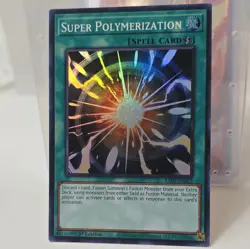 Yu-Gi-Oh! Super Polymerization RA03-EN053 Super Rare NM/M GEM HOLO - Image 1
