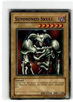 Yu-Gi-Oh! Summoned Skull Common SDY-004 Heavily Played Unlimited - Image 1