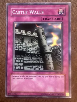 Yu-Gi-Oh TCG Castle Walls SDY-049 Unlimited Regular Common Card LP - Image 1