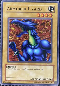 Armored Lizard SDJ-009 Starter Deck: Joey Unlimited Edition - Yugioh Card - Image 1