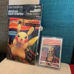 2018 Mimikyu 289/SM-P Munch Scream Promo & File Pokemon Card Japanese - Image 1