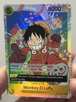 Monkey.D.Luffy OP07-109 500 Years in the Future One Piece SR English NM - Image 2