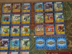 Lot of 57 Digimon Digital Monster Series 1 1999 Trading Cards (No Doubles) - Image 5