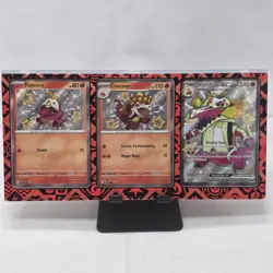 Pokemon TCG Holo Black Star Promo Skeledirge EX 3 Card Set Scarlet & Violet NM - Image 1