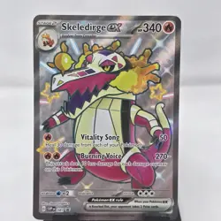 Pokemon TCG Holo Black Star Promo Skeledirge EX 3 Card Set Scarlet & Violet NM - Image 5