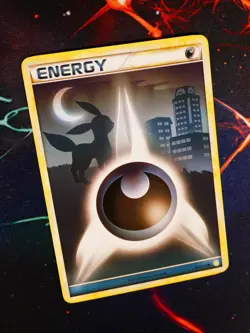 NM Pokemon (Non-Holo)DARKNESS ENERGY Card HEARTGOLD SOULSILVER 121/123 Umbreon#1 - Image 1