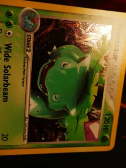 LP/NM Pokemon (Holo) VENUSAUR Card POP SERIES-2 Set #6/17 Cosmos Foil Promo#1 - Image 3