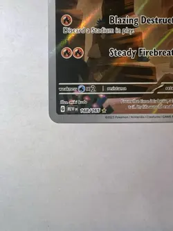 2023 Pokemon 151 Card CHARMANDER Full Art Illustration Rare English #168/165 - Image 4