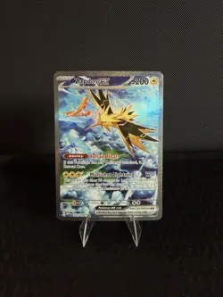 Zapdos 202/165 Scarlet & Violet 151 English Sir Holo Card Near Mint Condition - Image 2