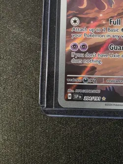 Mesprit Pokemon TCG Surging Sparks Illustration Rare Card #204/191 NM Condition - Image 5