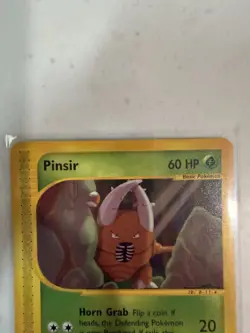 Pinsir 101/147 Aquapolis Basic Common Regular Pokemon Card HP 60 Super Slice - Image 2