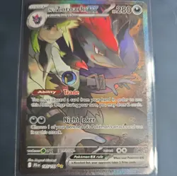 Pokemon TCG Journey Together N's Zoroark EX Card 185/159 - Image 1