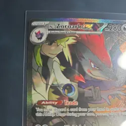 Pokemon TCG Journey Together N's Zoroark EX Card 185/159 - Image 4
