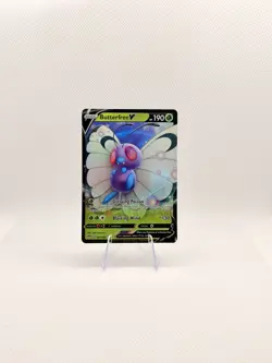 Butterfree V 001/189 Darkness Ablaze Ultra Rare Holo Pokemon Card NM - Image 1