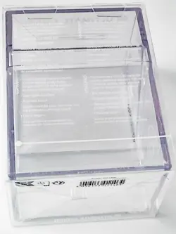 Ultimate Guard Boulder Clear 80+ Deck Case New Standard Size Card Storage Box - Image 2