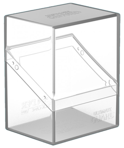 Ultimate Guard Boulder Clear 80+ Deck Case New Standard Size Card Storage Box - Image 3