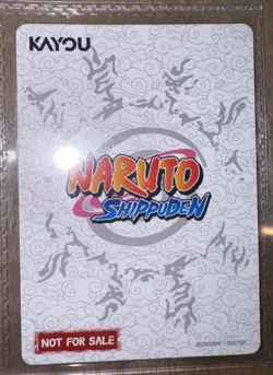 Naruto Uzumaki PSA Magazine Exclusive SEALED Promo Card - Image 2