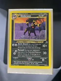 Pokemon Umbreon 32/75 Neo Discovery Stage 1 Rare English 2001 Card - Near Mint - Image 1